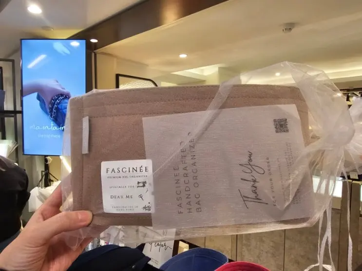 홍콩 명품 이너백 핸드메이드 Fascinee 매장 후기 및 직구 방법