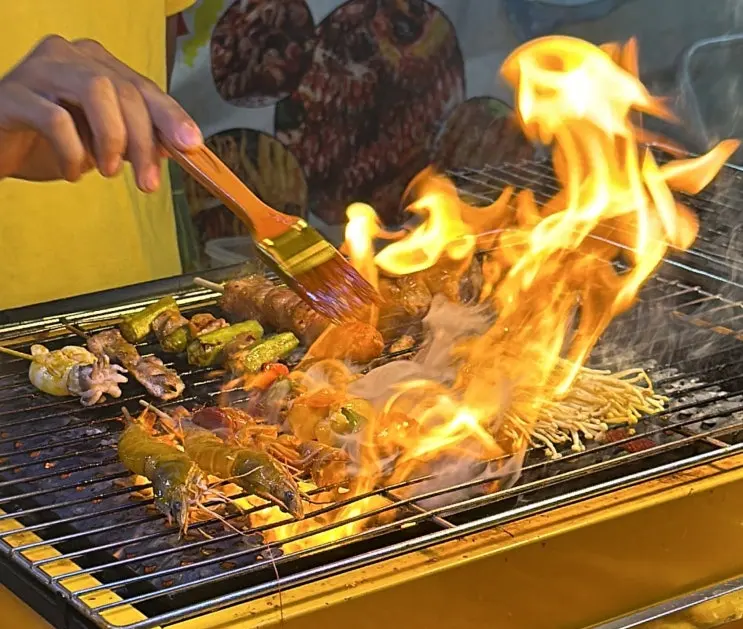 호치민 야시장 로컬 분위기 호티키야시장 가볼 만한 곳 Ho Thi Ky Food Street