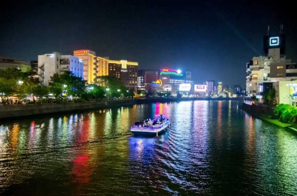 Fukuoka River Cruise - Nakasu Course