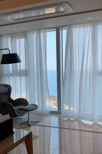 View of Mipo Harbor and Haeundae Beach