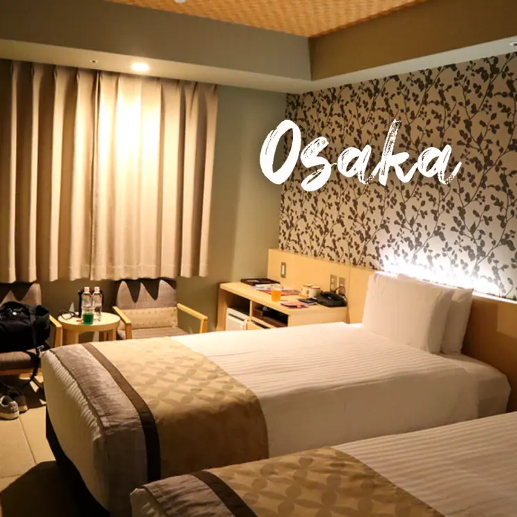 Osaka Hinode Hotel Nipponbashi: Large Public Bath, Hot Spring Accommodation Near Namba Restaurants