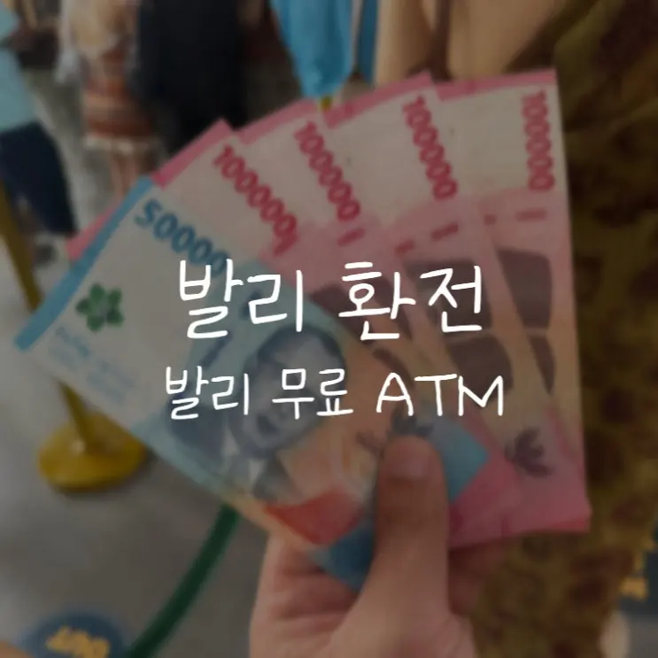 [인도네시아/발리]ATM 인출 가이드::트래블카드 환전 수수료 무료 BNI 사용법 총정리
