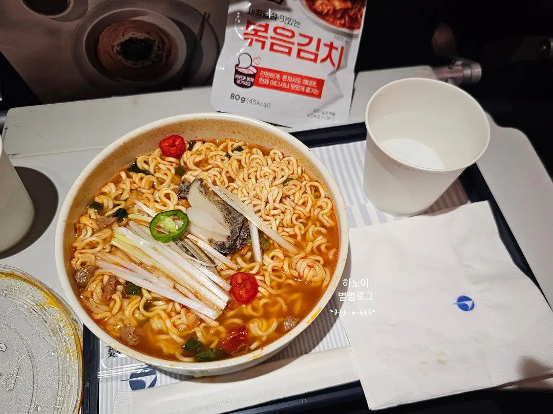 전복 토핑 시그니처 라면