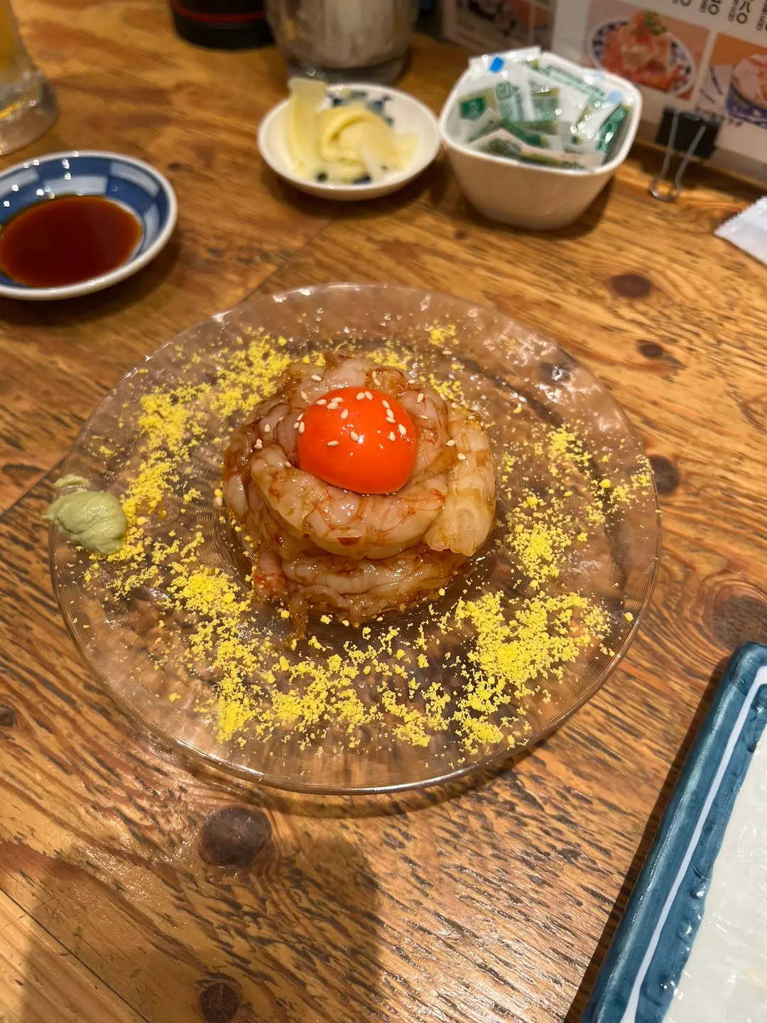 生蝦韃靼近照