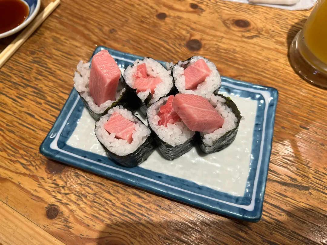 鮪魚腹肉海苔捲