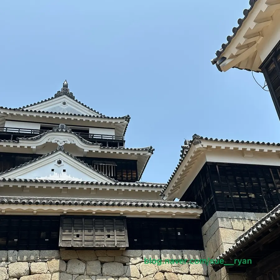 松山城からの眺め