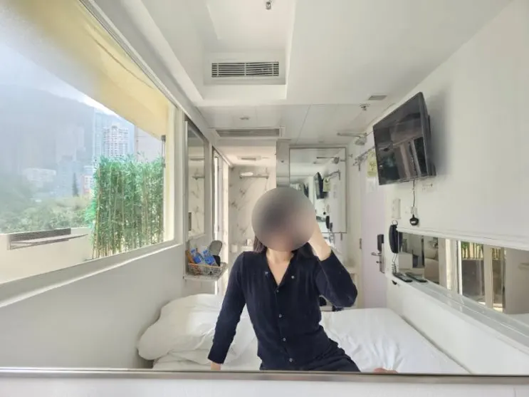 홍콩 센트럴 호텔 추천 위치 최고 Mini Central 베란다 룸 후기
