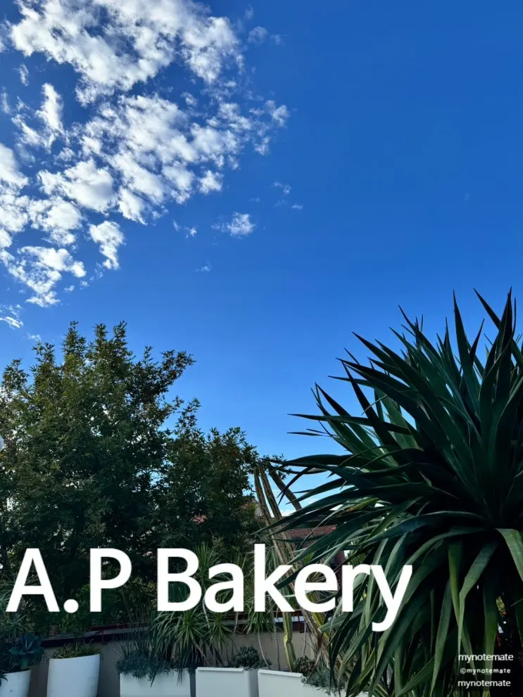 [시드니여행] 시드니 브런치 맛집ㅣA.P bakery (에이피 베이커리) 오픈런 후기, 메뉴 추천