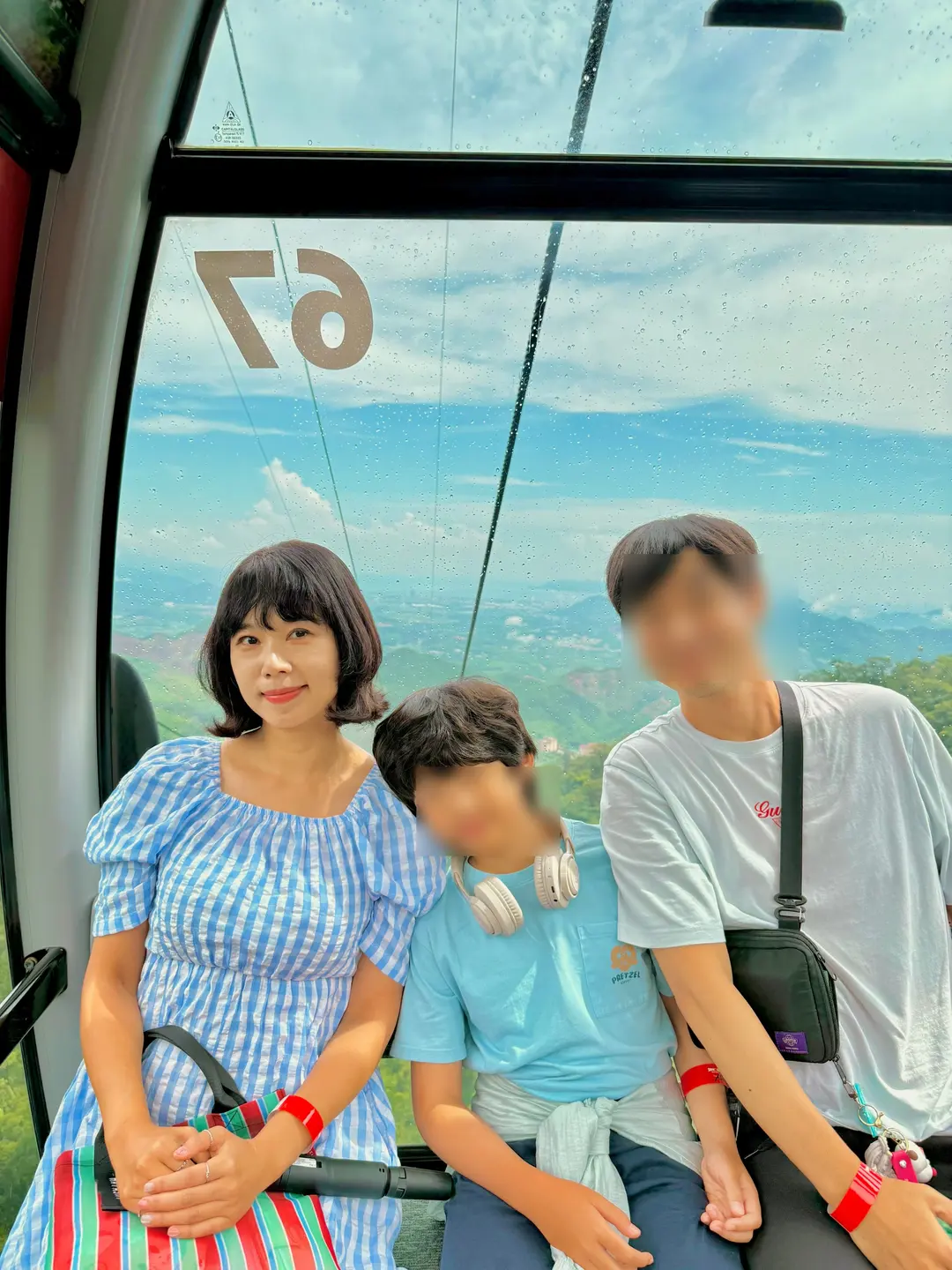 바나힐 케이블카 타고 올라갈수록 비가 안 옴