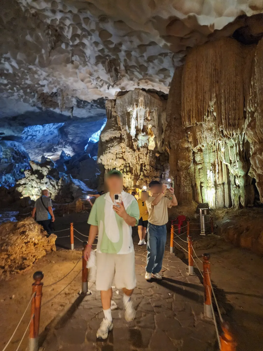 Inside Sung Sot Cave