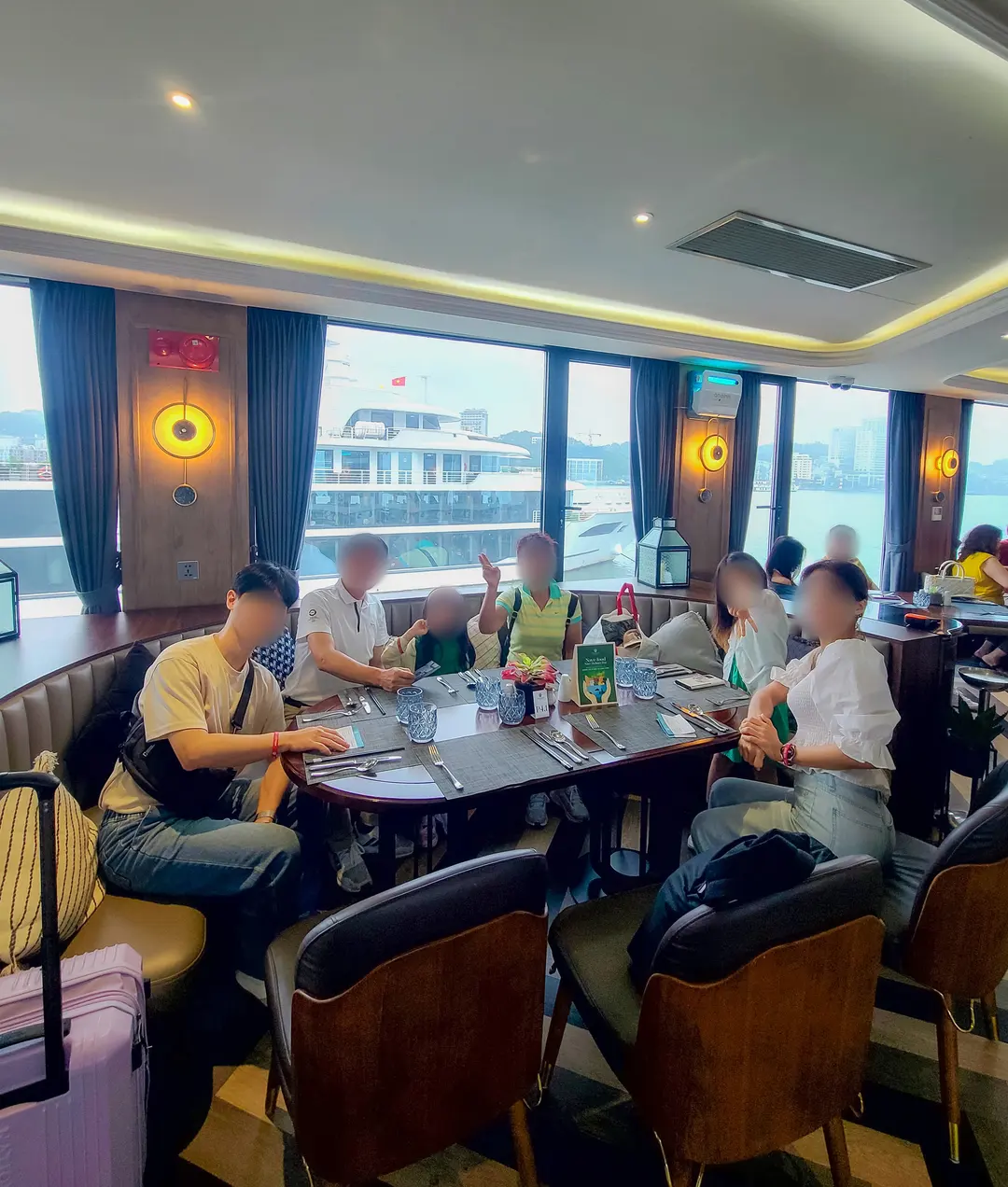 Buffet on Ambassador Cruise