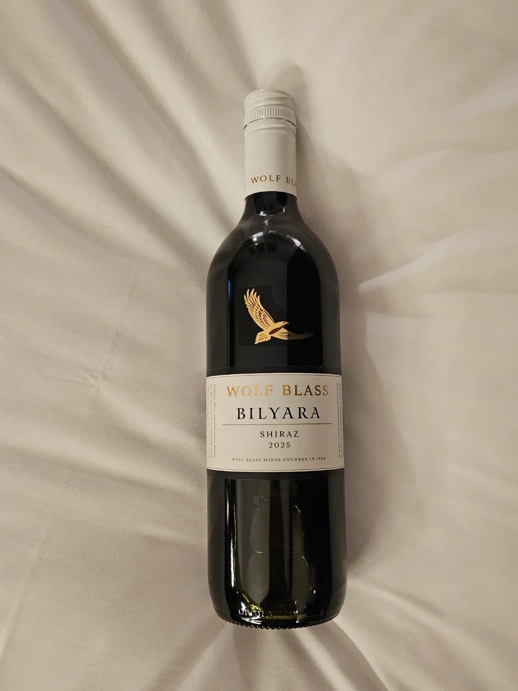 WOLF BLASS BILYARA SHIRAZ 2025 vintage.