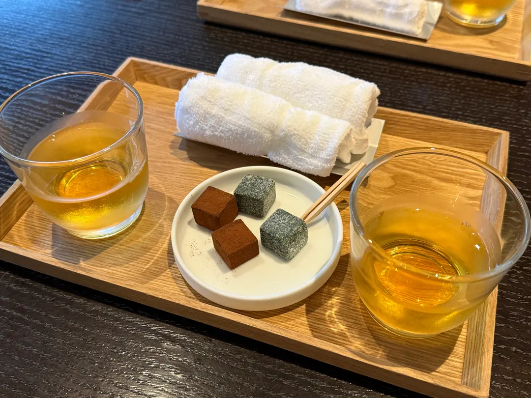 @ 還提供迎賓茶和巧克力