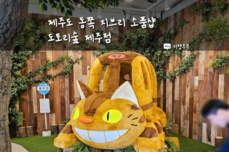 지브리 굿즈 살 수 있는 제주핫플 동쪽송당동화마을 도토리숲 제주점 제주도 동쪽 가볼만한곳
