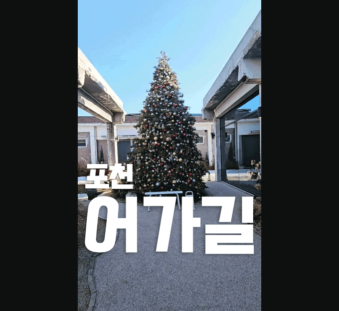 포천 핫플 어가길베이커리 카페 ㅡ 대형 트리 대형 베이커리 카페 내돈내산