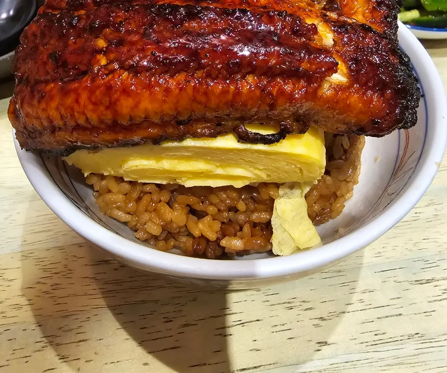 鰻魚玉子燒蓋飯