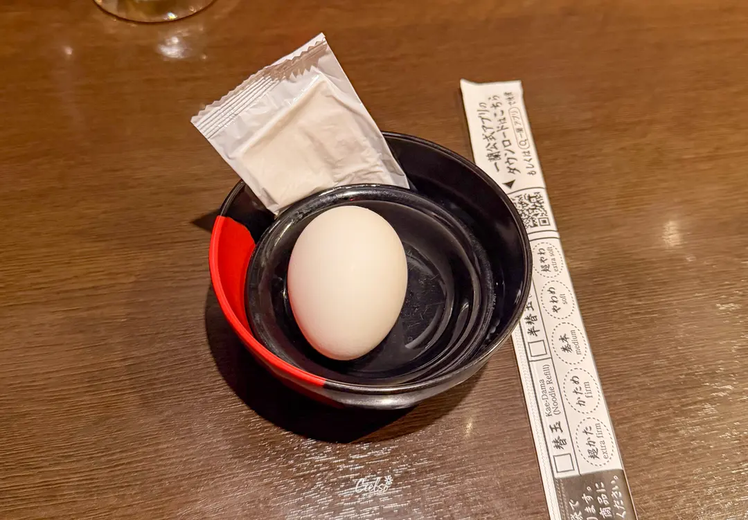 一蘭ラーメン 煮込み卵