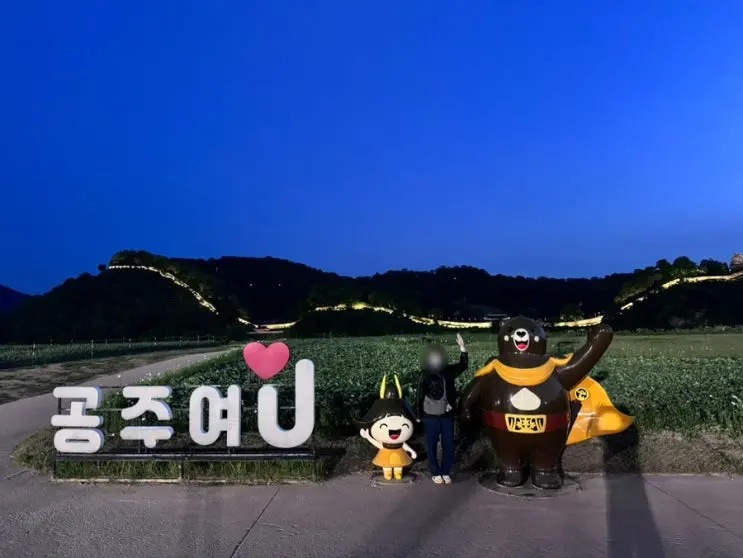 공주 밤에 가볼만한곳 미르섬 금강신관공원 공산성 야경 산책코스