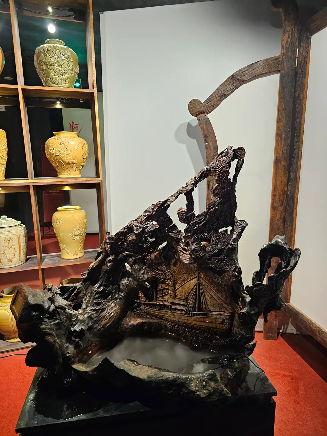 Of course, the sculptures themselves are also exquisitely and beautifully crafted.