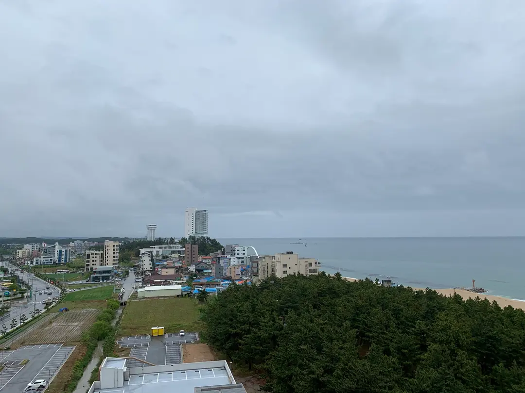 부분오션뷰 실제뷰