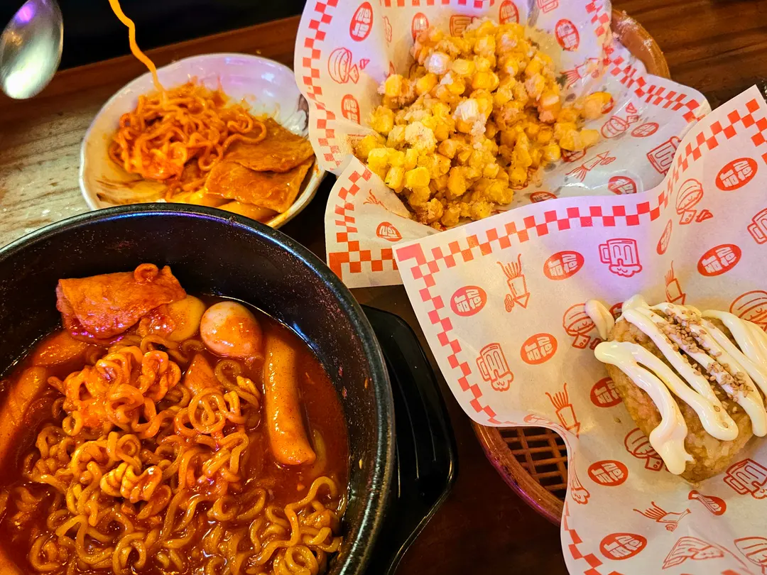 More dishes on the table