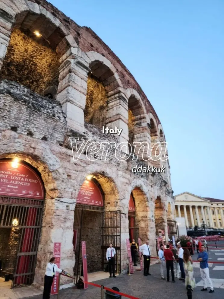 7월 이탈리아 여행 / 베로나 오페라 축제, 공연 카르멘 후기, Italy Verona
