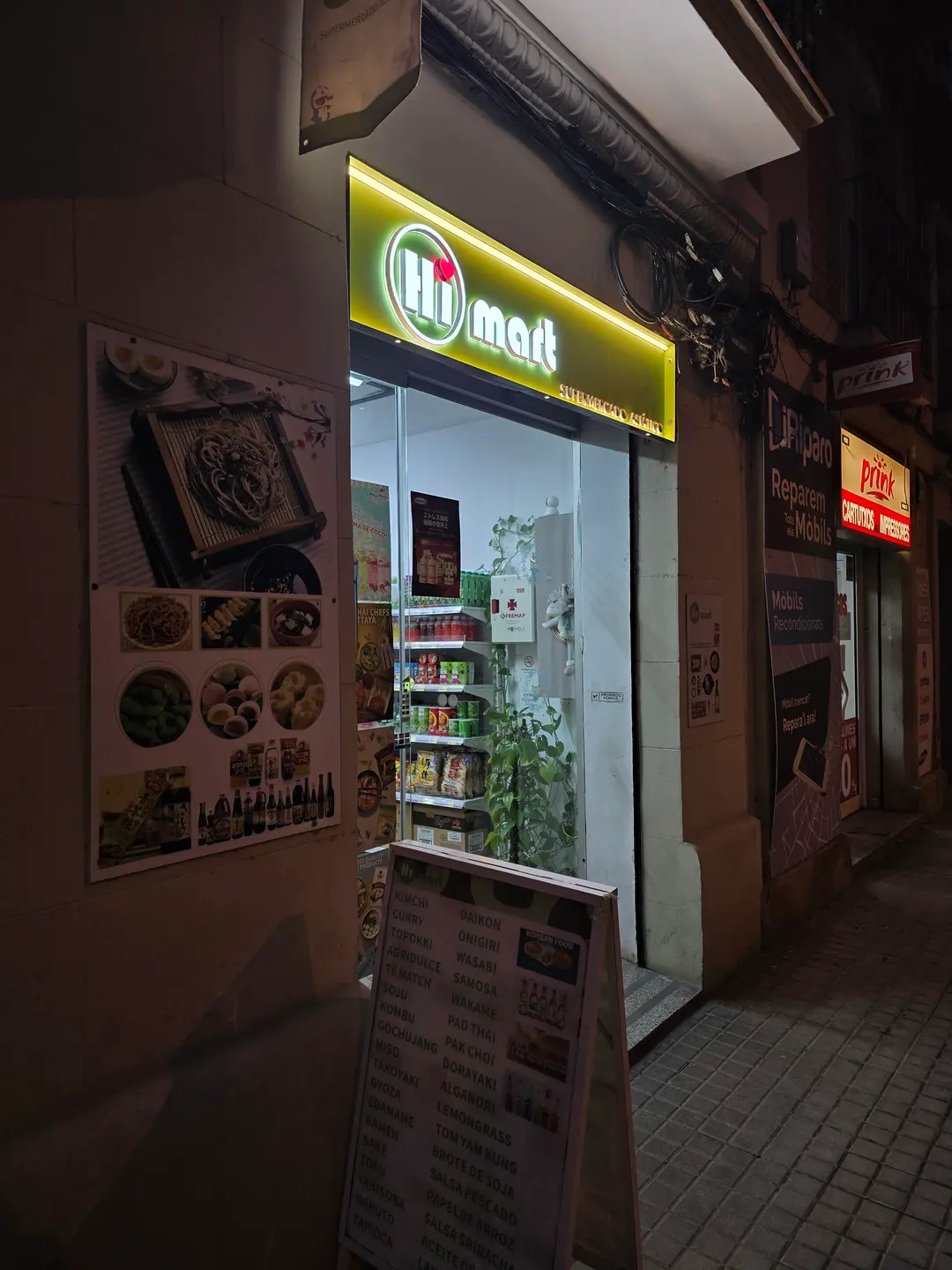 Poblenou also had a pretty good Asian market