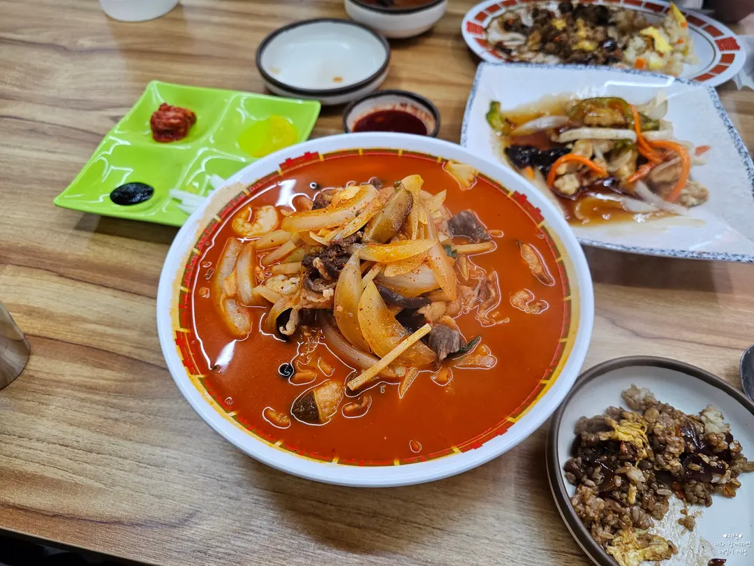 차돌박이짬뽕