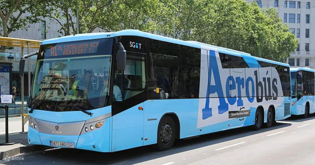 Barcelona El Prat Airport - Barcelona City Center Shared Shuttle Bus Service (Aerobus BCN) - Klook