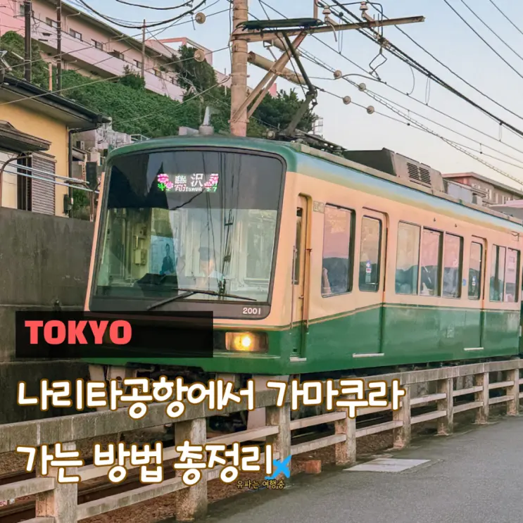 나리타공항에서 가마쿠라 역 오후나 역 후지사와역 가는 방법