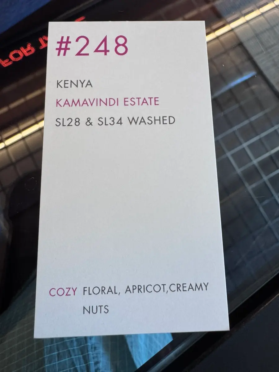 กาแฟ Kenya Kamavindi Estate Filter Coffee