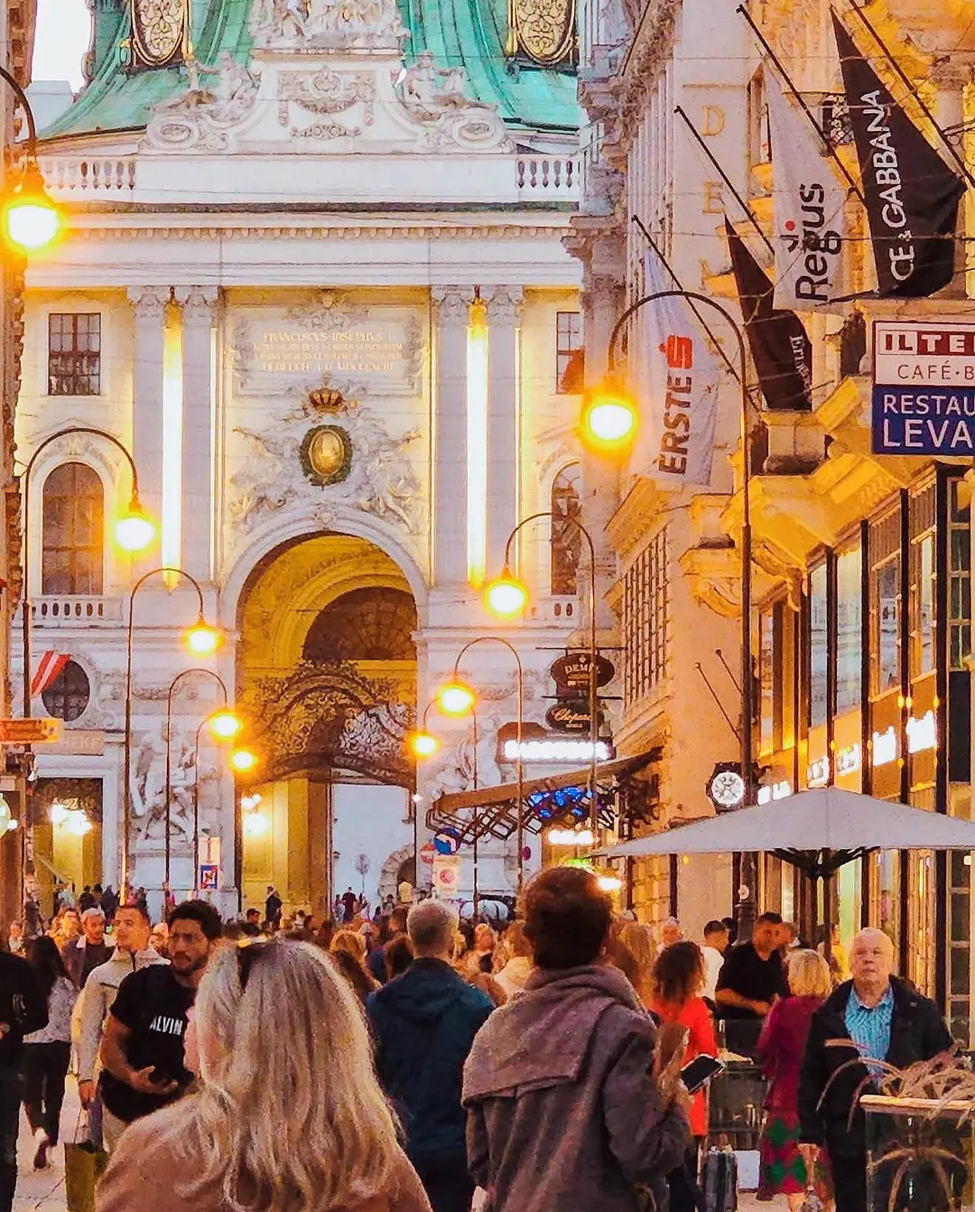 Vienna was, well, both cold and warm!