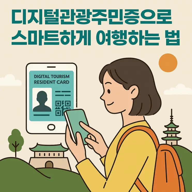 모르면 손해나는 디지털관광주민증으로 스마트하게 여행하는 법