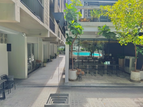 Cardio machines in the hotel gym