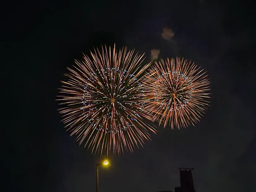 Our stunning shot of the 2026 Seoul Fireworks Festival!