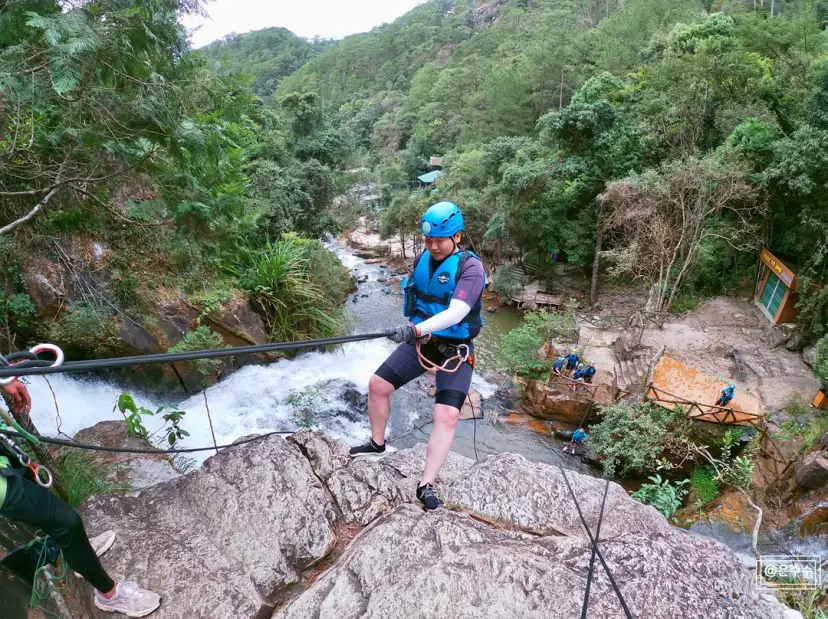 Datanla Waterfall Canyoning in Dalat