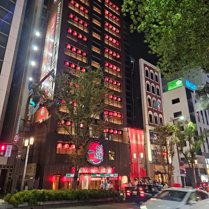 福岡一蘭拉麵本店外觀