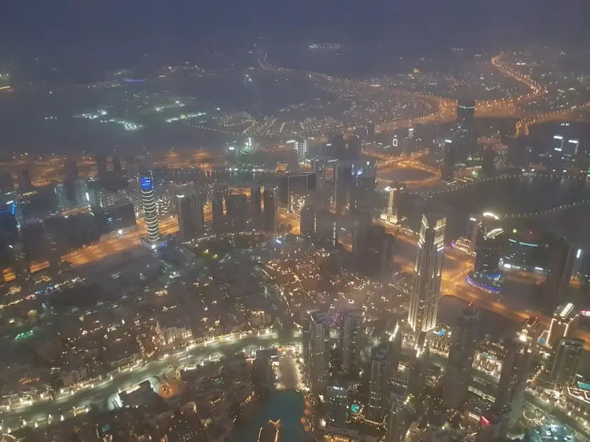 從觀景台看杜拜