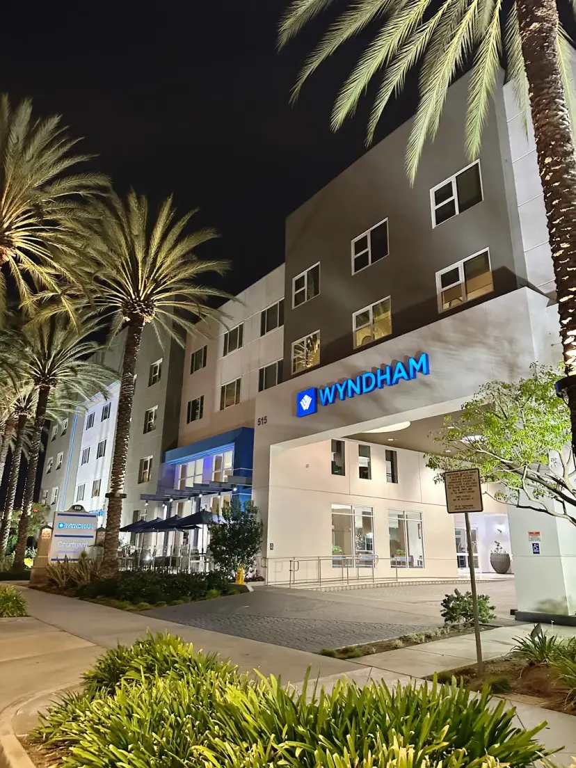Exterior of Wyndham Garden Anaheim, a LA Disneyland Hotel