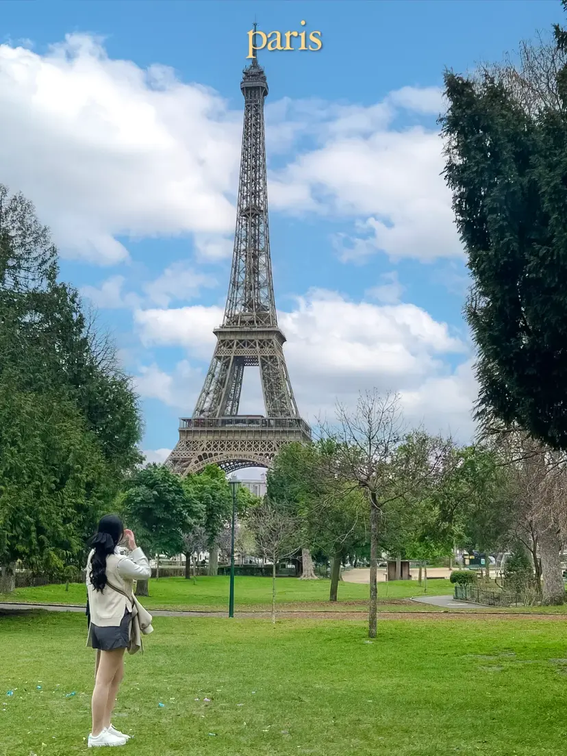 エッフェル塔の絶景フォトスポット