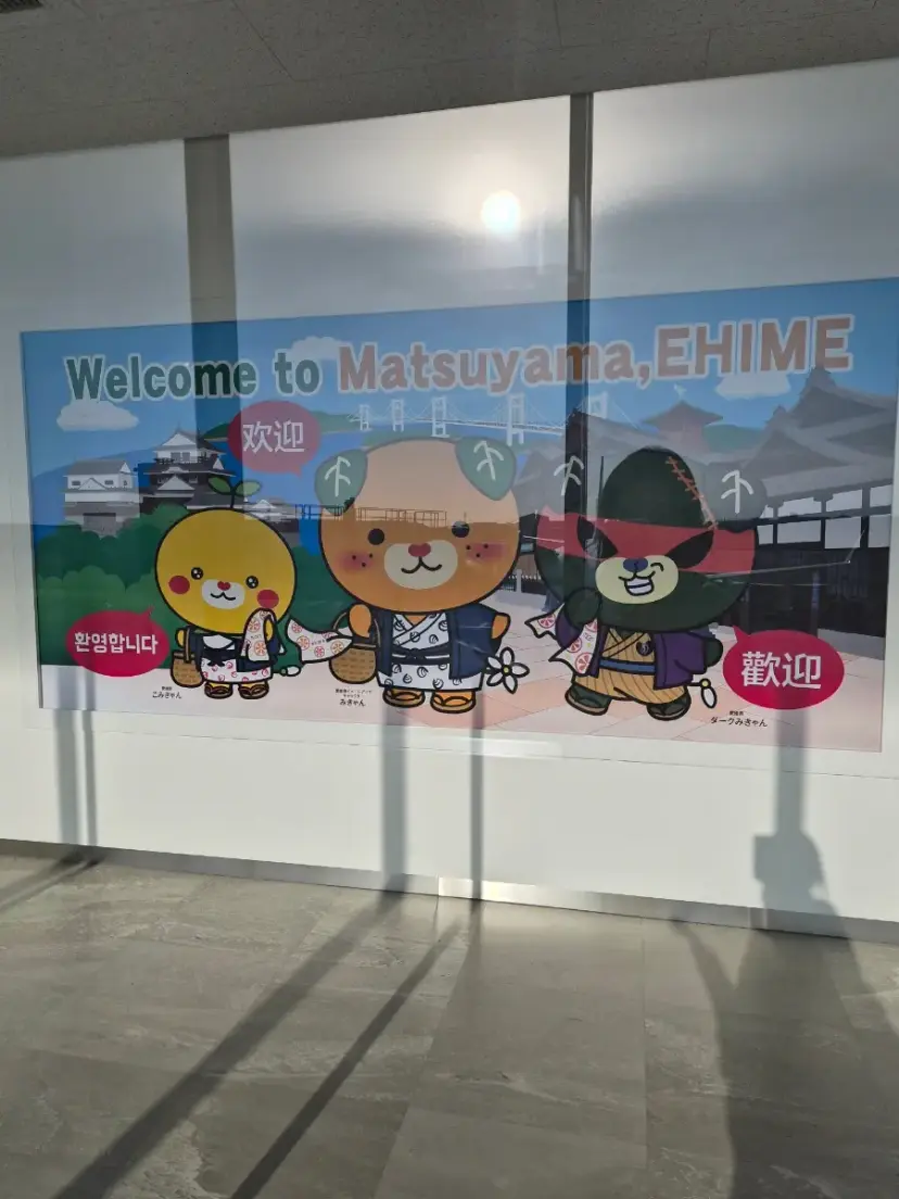 松山空港の様子