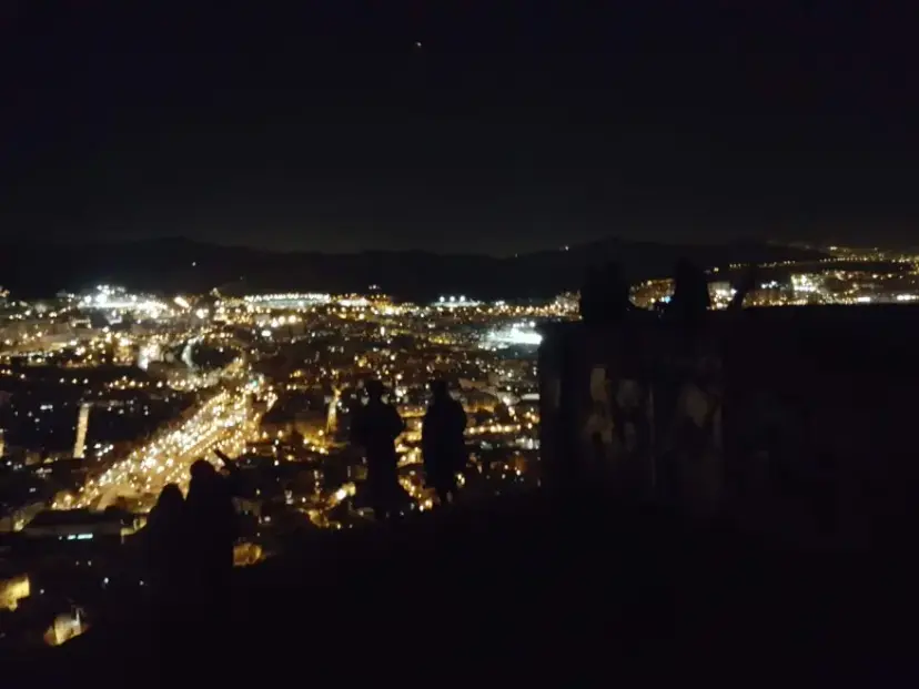 バルセロナ バンカーの夜景