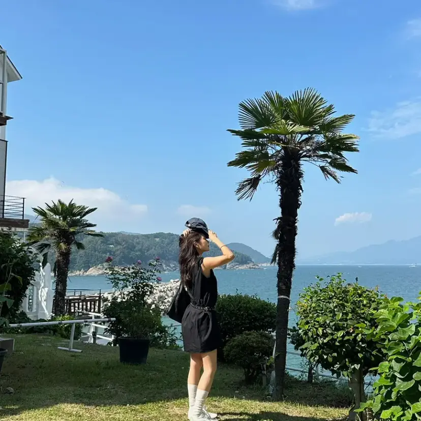 뜰아라 객실 오션뷰 테라스